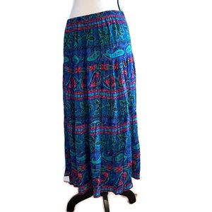 Options Melrose Vintage Colorful Skirt | Size Medium